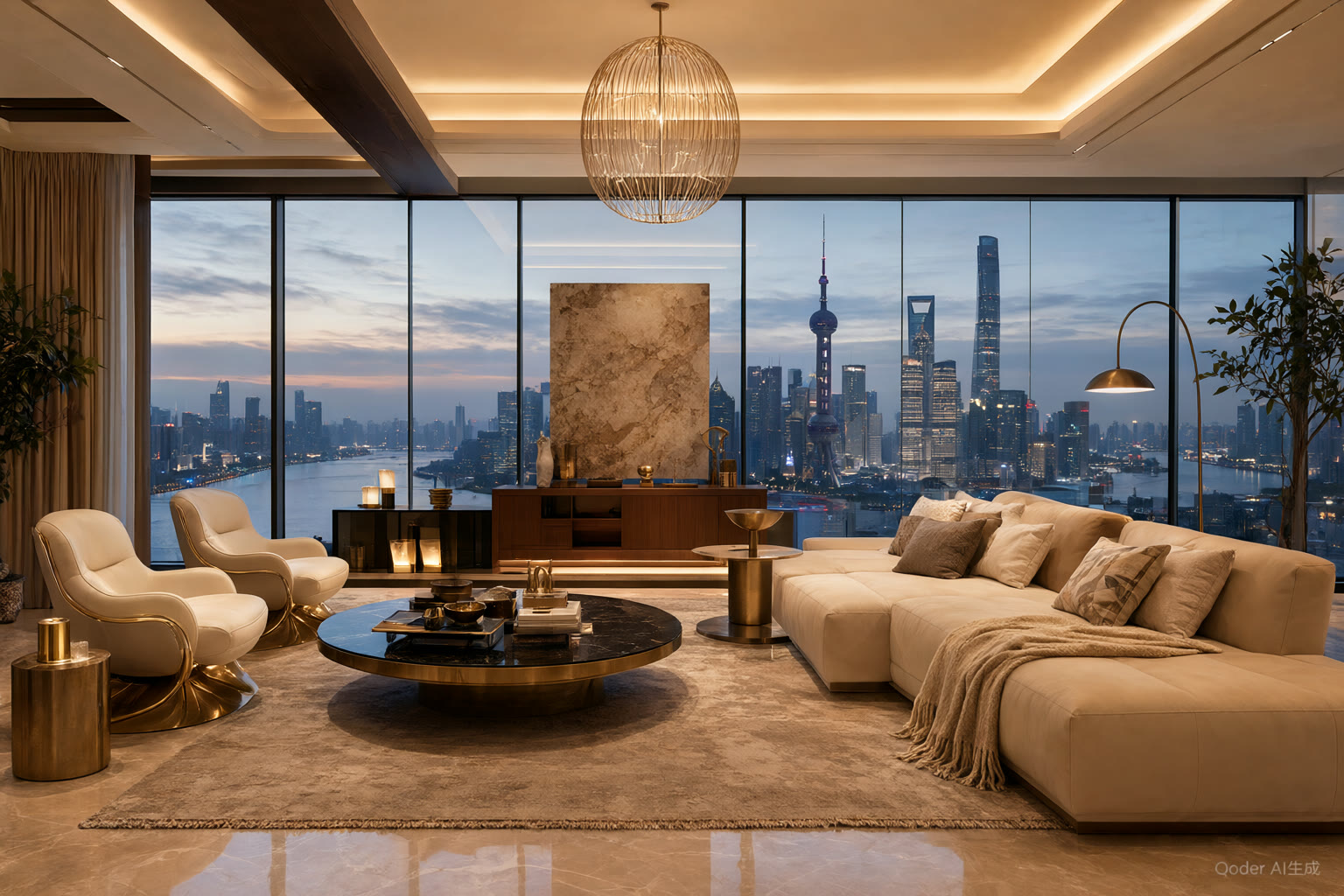 The Bund Penthouse Duplex